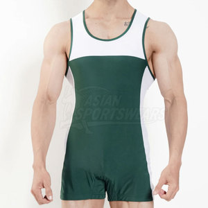 New Arrival Spandex Polyester Wrestling Wear <b>Men</b> Wrestling <b>Singlet</b> Quick Dry Customized <b>For</b> Sale - Product Image 2