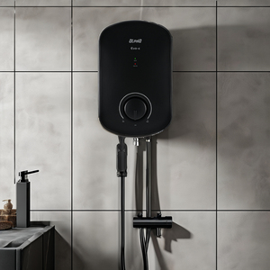 Noir mat 3.5KW EVO-E élégant chauffe-eau électrique instantané compact pour ménage et hôtels boîtier en plastique à prix d'usine - Product Image 4