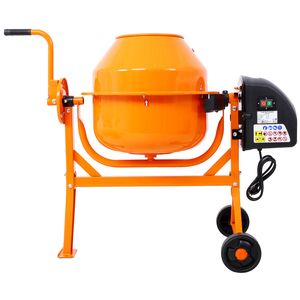 Motore Elettrico Portatile 110V AC da 3 Pollici Cubici Betoniera da cantiere per cemento, malta, stucco e mangimi - Product Image 1