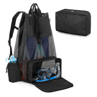 Sac de plongée flottant compact de contrôle de haute qualité avec matériau en maille de polyester imperméable conçu pour les amateurs de surf
