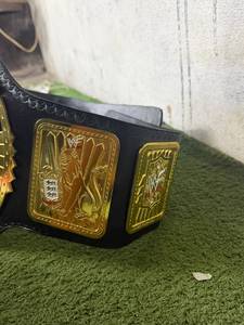 Ceinture de championnat de lutte Big Eagle, 4 mm, en alliage de zinc, sangle en cuir véritable, ceinture de champion du monde poids lourd - Product Image 3