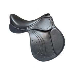 Selle anglaise de qualité supérieure avec rembourrage en cuir souple Caractéristiques de la goélette réglable Selle de cheval à contact étroit Vente à chaud - Product Image 1