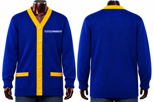 Pulls à col en V Sigma Gamma Rho pour les sororités/fraternités/écoles/collèges/universités, cardigans tricotés unisexes - Product Image 3