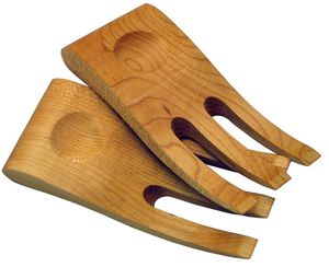 Mezclador de Ensaladas de Madera Natural para una Preparación Saludable de Alimentos, Herramienta Multiusos de Madera para Mezclar Ensaladas en la Cocina - Product Image 3