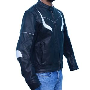 Chaqueta de Motociclista Deportiva Unisex, Personalizada, de Cuero Genuino, Transpirable, de Secado Rápido, Ignífuga, Tallas Grandes - Product Image 3