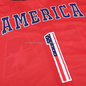 Chemises de style patriotique de maillots de baseball de drapeau américain pour adultes pour hommes tenues d'aigle des États-Unis - Product Image 6