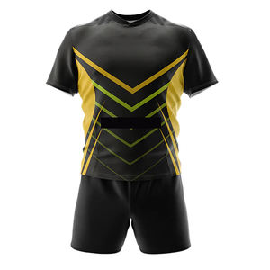 Ropa deportiva ligera, diseño de equipo atlético, uniforme de rugby para entrenamiento, conjunto de ropa transpirable para práctica. - Product Image 5