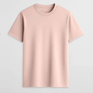T-shirt tricoté personnalisé à manches courtes pour homme 2026 Séchage rapide 200 GSM 100 % coton avec motif - Product Image 4
