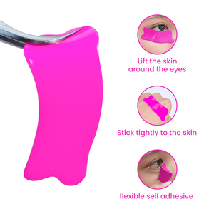 Patchs en silicone réutilisables pour <span class=keywords><strong>rehaussement</strong></span> <span class=keywords><strong>de</strong></span> <span class=keywords><strong>cils</strong></span> coréen, super adhérents, pour application sous les yeux, couvre-<span class=keywords><strong>cils</strong></span> pour extensions <span class=keywords><strong>de</strong></span> <span class=keywords><strong>cils</strong></span> en salon - Product Image 3