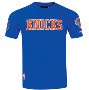 T-shirts unisexes en coton bleu royal Knicks - Product Image 1