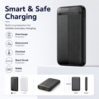 Batterie externe portable 5000 mAh pour téléphone, logo personnalisé, chargeur à charge rapide, batteries externes DIY 5000 mAh, vente en gros, batterie de grande capacité
