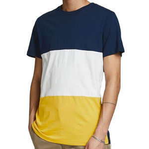Camiseta de Manga Corta Casual para Hombre, Diseño Personalizado, Tejido Jersey 100% Algodón, Cuello Redondo, Corte Holgado, Teñido Liso - Product Image 3