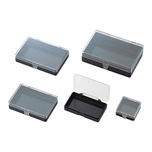 Boîte antistatique en ABS pour salle blanche avec couvercle à charnière, empilable, pour le stockage d'échantillons - Product Image 2