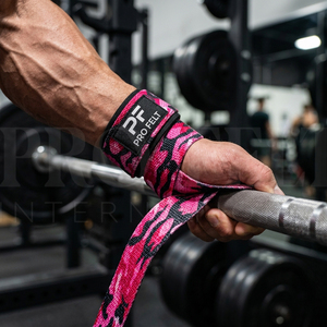 Correas de Muñeca para Levantamiento de Pesas con Acolchado de Neopreno, Color Personalizado, Algodón Resistente, para Entrenamiento de Fisicoculturismo y Gimnasio - Product Image 4