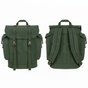 Sac à dos en toile imperméable grande capacité, multi-poches, pour voyage en plein air, décontracté, pour ordinateur portable, bretelles réglables, pour homme, vente chaude - Product Image 6