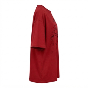 Camiseta Oversize de Diseño para Mujer, Ropa de Moda de Alta Calidad para Uso Diario con Logotipo Personalizado, Fabricación Directa de Fábrica - Product Image 3