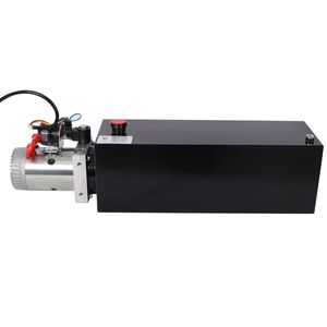 Centralina Idraulica 12V DC per Carichi Pesanti con Serbatoio in Acciaio da 15 Litri per Sollevamento Rimorchi Ribaltabili, Portelloni, Spaccalegna e Piattaforme Aeree - Product Image 2