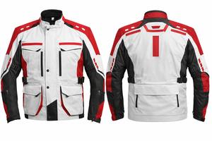 Nouvelle veste de moto 2026 au design personnalisé, qualité supérieure, coupe confortable, pour la course en extérieur, vestes de moto pour hommes - Product Image 3