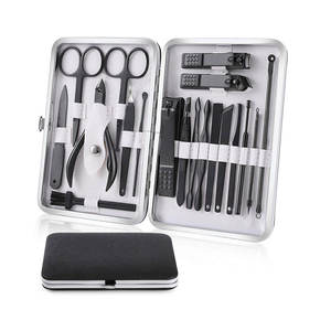 High Quality Stainless Steel Rose Gold Plated Manicure Tool Set Dead Skin Cuticle Pusher Pedicure Nail Art Tool Set - Product Image 1