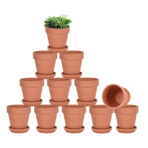 กระถางดอกไม้ดินเผาทำมือขายส่ง - มอราบาดาบัด อินเดีย - Product Image 1