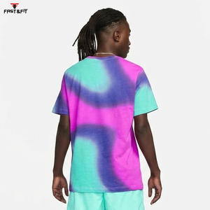 T-shirt imprimé streetwear personnalisé de haute qualité, effet délavé, pour homme, fitness et tenue décontractée, t-shirt confortable pour homme - Product Image 2