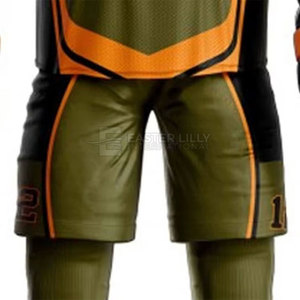 Uniforme de hockey sur glace personnalisé avec logo personnalisé, nom de l'équipe, numéro du joueur, matériau de haute qualité et confortable - Product Image 3