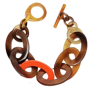 Moderno hecho a mano cuerno de búfalo trapecio en forma de collar Página 4 rama joyería conjunto de regalo Personal - Product Image 1