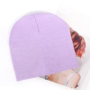 Custom 3D Embroidery 100% Acrylic Knit Beanie Solid Color Warm <b>Winter</b> <b>Hat</b> Unisex Soft Stretch for Men Women Wholesale - Product Image 2