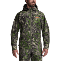 Ensemble veste et pantalon de chasse pour homme Fashion Vault Moss Camouflage, écologique, coupe-vent, imperméable, respirant, softshell Oxford