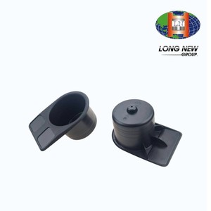 LONGNEW Support de gobelet encastré en plastique moulé par injection, insert noir pour canettes et bouteilles, pour voiture et canapé de camping-car - Product Image 1