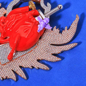 CONCEPTION Colgante Hip Hop Personalizado con Moissanita VVS de Corte Brillante Redondo, Chapado en Plata de Ley 925, Unisex - Product Image 2