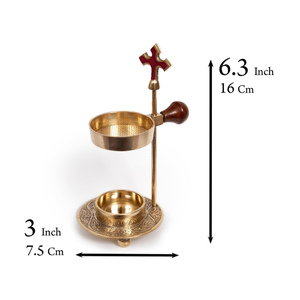 Quemador de Incienso de Latón - Product Image 4
