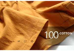Pantalones Cortos Casuales de Algodón 100% de Tela Premium para Mujer Saleh Enterprises, Cintura Alta, Corte Holgado, con Cordón Ajustable, Ecológicos, Suaves para el Verano - Product Image 4
