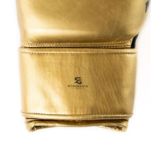 Gants de boxe professionnels en cuir véritable avec logo personnalisé pour l'entraînement et le sparring de Muay Thai et de Kick Boxing 2026 - Product Image 5