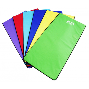 Colchoneta aeróbica antideslizante Stag Iconic Sure Shot |   Colchoneta de Ejercicio y Fitness de Alta Densidad con Asas de Transporte |   Esterilla de Ejercicio para Yoga - Product Image 3