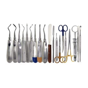 Kit d'extraction dentaire manuel professionnel de 75 pièces, comprenant des écarteurs et des pinces pour chirurgie buccale, en acier inoxydable chirurgical, compatible autoclave - Product Image 1