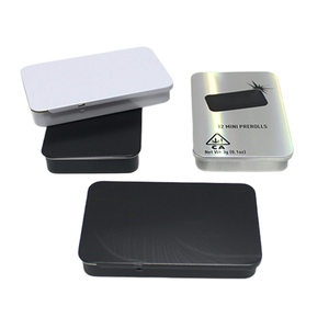 Nguồn Nhà Máy Tùy Chỉnh Hộp Thiếc Với Trượt Nắp Với <span class=keywords><strong>Laser</strong></span> Kim Loại Hộp Thiếc Kẹo Quà Tặng Bao Bì Lon - Product Image 3