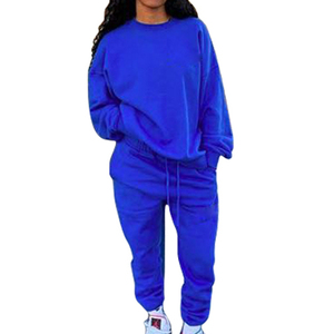 <b>Women's</b> <b>Yellow</b> 2-Piece Hip Hop Casual Set Full Sleeve Hooded Crop <b>Top</b> Jogger Pants Solid Color Knitted Cotton Regular Breathable - Product Image 4