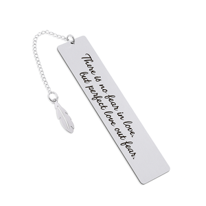 Regalos Religiosos Baratos Personalizados, Marcador de Libros Cristiano Chapado en Oro con Versículo Bíblico, Impresión Tradicional en Serigrafía - Product Image 5