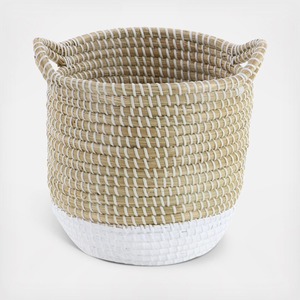 Coût direct paniers d'herbe de mer panier de rangement en jonc de mer de la plus haute qualité organisateur de paille fait main - Product Image 6