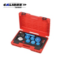 Kit de testeur de pression de radiateur haute performance pour système de refroidissement de camions lourds TAIWAN HGV, détection de fuites, marque CALIBRE, haute qualité, précis, 6 pièces