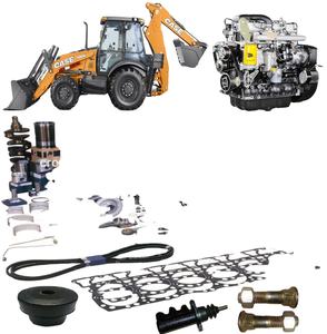 122264A1 KING PIN LARGE LOWER compatible avec les pièces d'essieu avant des chargeuses-pelleteuses et excavatrices Case 580M 580L 580SL 580SM - Product Image 3