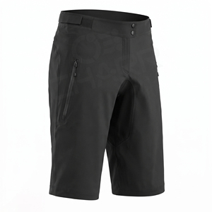 CHARR INDUSTRIES Short de cyclisme VTT unisexe respirant à séchage rapide anti-UV réversible écologique antibactérien - Product Image 3