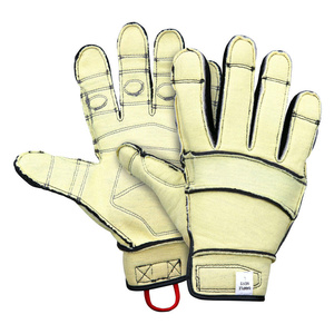 Mechanics Glove Synthetic Leather Palm Adjustable Hook and Loop Wrist Closure Cut Resistant Fully Lined with DuPont Kevlar - Product Image 2