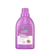 Lessive liquide concentrée 2X On1 Color Safe au peroxyde d'hydrogène 800g – Fraîcheur violette et élimination des odeurs pour machine à laver