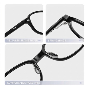 Lunettes anti-lumière bleue vintage à monture intégrale RTS avec monture en acétate faite à la main de haute qualité, verres AC, logo personnalisé pour hommes et femmes 2026 - Product Image 3