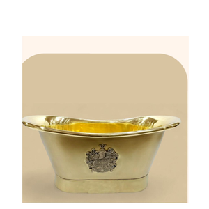 Bañera Ovalada Independiente de Latón de Lujo, Hecha a Mano, Estilo Elegante, Fabricante de Marca Privada, Proveedor, Accesorio Clásico para Baño - Product Image 1