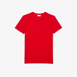 Camisetas de Verano para Hombre de Primera Calidad a Bajo Precio, Cuello en V, Corte Regular, Manga Corta, Poliéster/Algodón, Transpirables y de Secado Rápido - Product Image 1