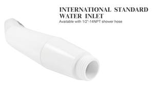 Cartucho de filtro de agua de mano de ducha de alto flujo personalizado OEM/ODM plástico ABS pulido para hoteles cocinas uso doméstico - Product Image 3