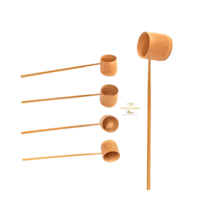 Natural Bamboo Wine Scoop Premium Beverage Serving <b>Tool</b> for <b>Bar</b> Wholesale Supply - Product Image 3